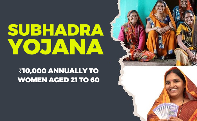 Odisha's Subhadra Yojana would provide Rs 10,000 annually to women aged 21 to 60